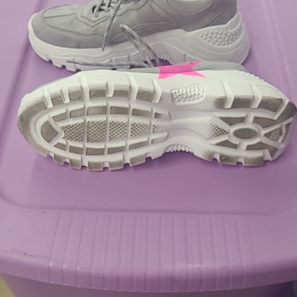 Miro Rubens Platform Pink Star Sneakers - Picture 3 of 5